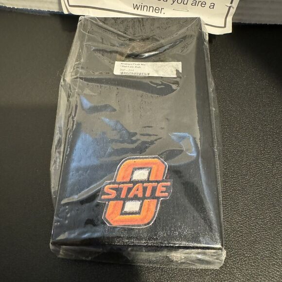 Oklahoma State Cowboys Coin Hole Game Mini Cornhole Toss Tailgate Gift Tabletop - Picture 2 of 10